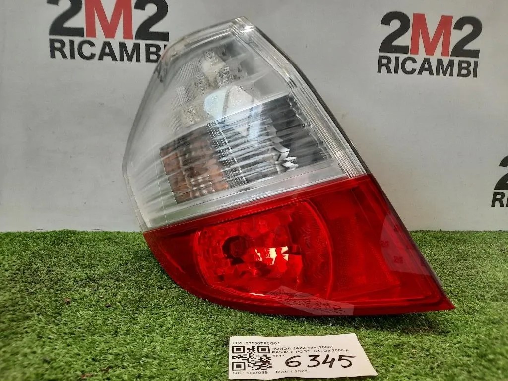 Fanale POST SX 33550TF0G01 SX Honda JAZZ II 2008