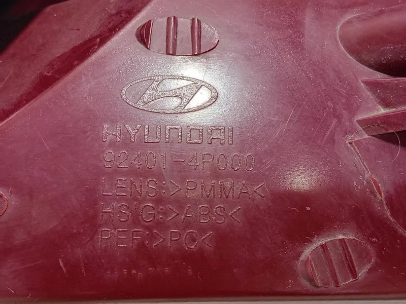 Fanale POST SX 92401-4P000 Hyundai I20 I 2009