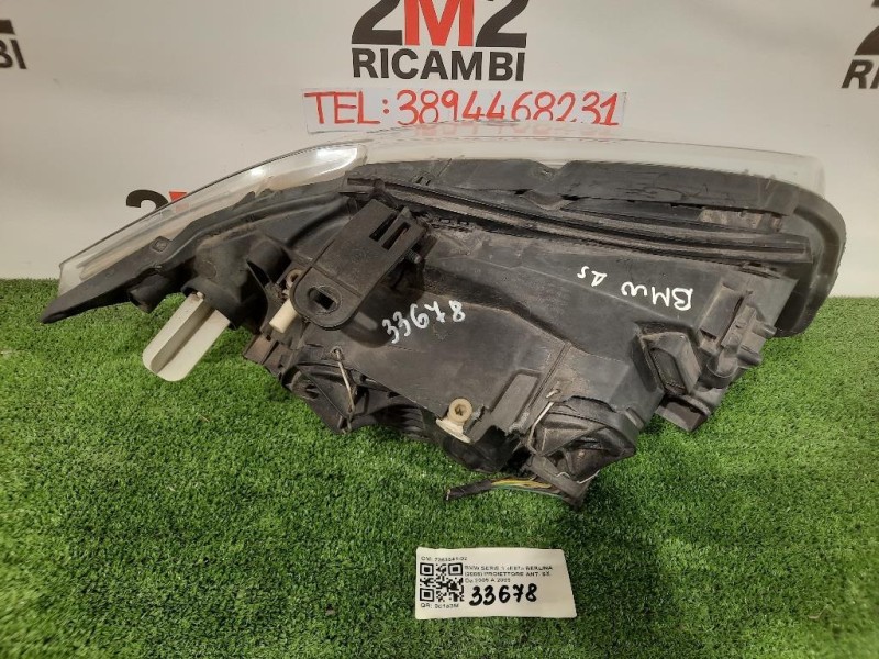 Proiettore ANT SX 7263641-02 Bmw Serie 1 E82 Coupe 2005