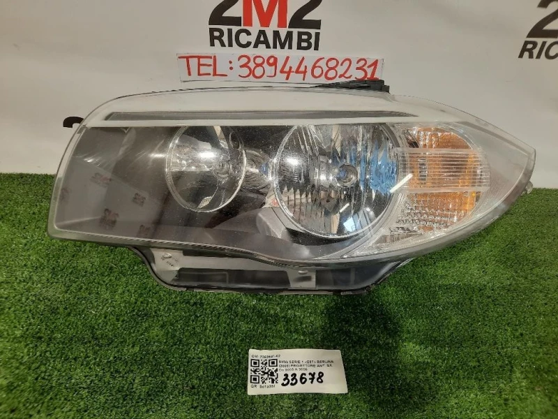 Proiettore ANT SX 7263641-02 Bmw Serie 1 E82 Coupe 2005