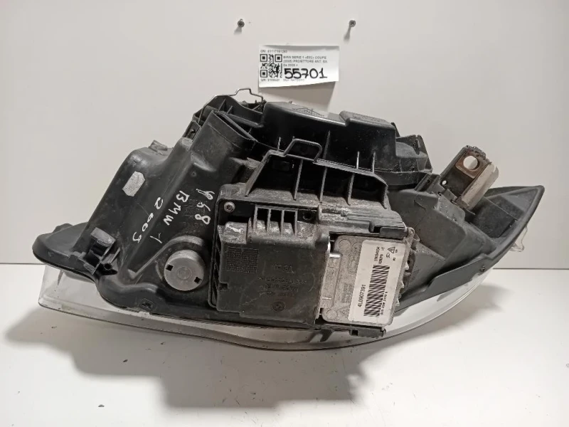 Proiettore ANT SX 63117181293 Bmw Serie 1 E82 Coupe 2005