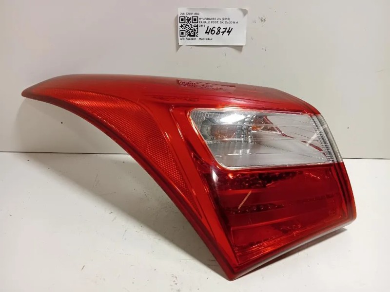 Fanale POST SX 92401-A50 Hyundai I30 II 2015