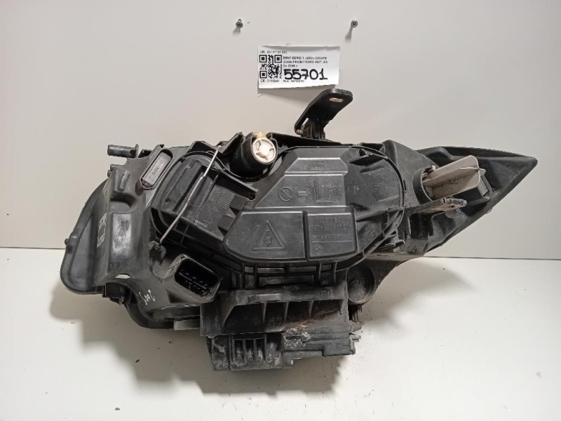 Proiettore ANT SX 63117181293 Bmw Serie 1 E82 Coupe 2005