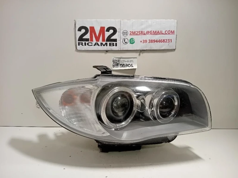 Proiettore ANT SX 63117181293 Bmw Serie 1 E82 Coupe 2005