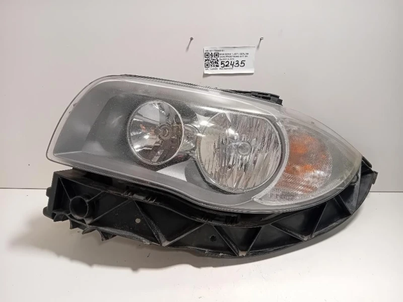 Proiettore ANT SX 6311724965101 Bmw Serie 1 E87 Berlina 2005