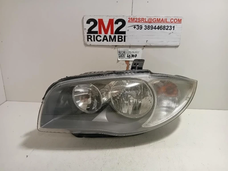 Proiettore ANT SX 6111 7193389-02 Bmw Serie 1 E87 Berlina 2005