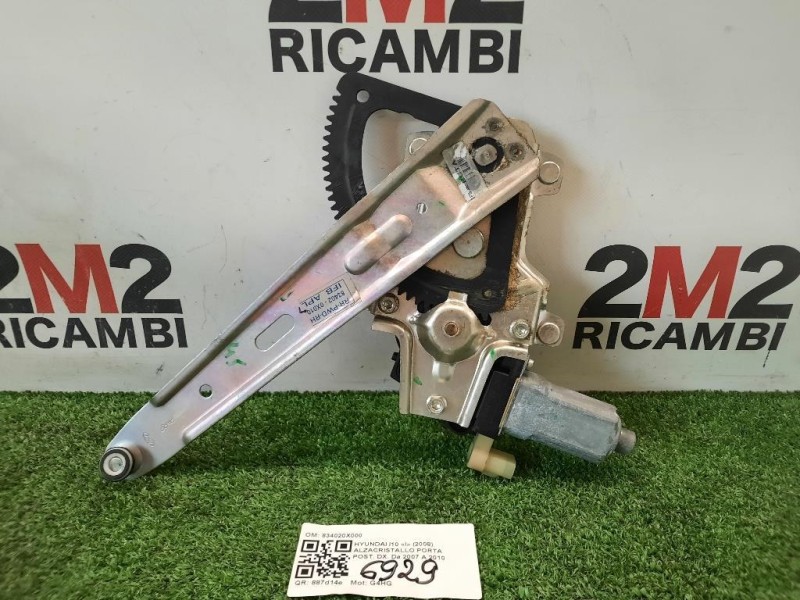 Alzacristallo Porta POST DX 834020X010 Hyundai I10 I 2008