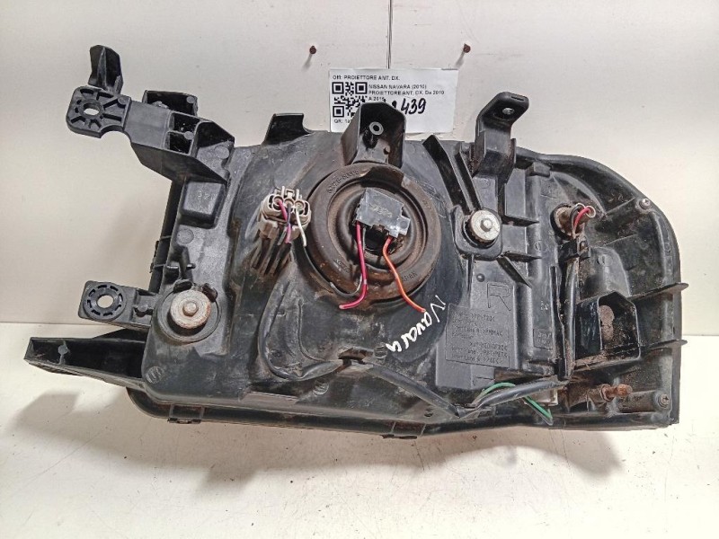 Proiettore ANT DX 260105X10B Nissan Navara 2010