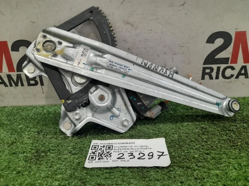 Alzacristallo Porta POST DX 83402B9010 83460B4000 Hyundai I10 II 2016