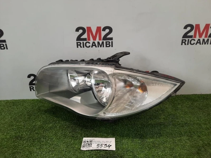 Proiettore ANT SX 63126924485 Bmw Serie 1 E87 Berlina 2005