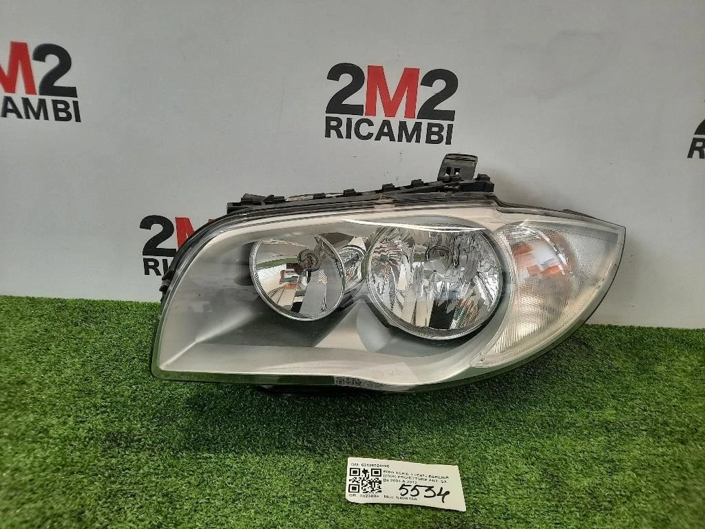 Proiettore ANT SX 63126924485 Bmw Serie 1 E87 Berlina 2005