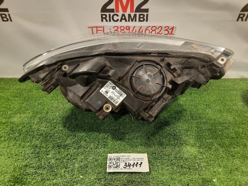 Proiettore ANT SX 7229695-08 BMW FARO Bmw Serie 1 F20 Berlina 2012