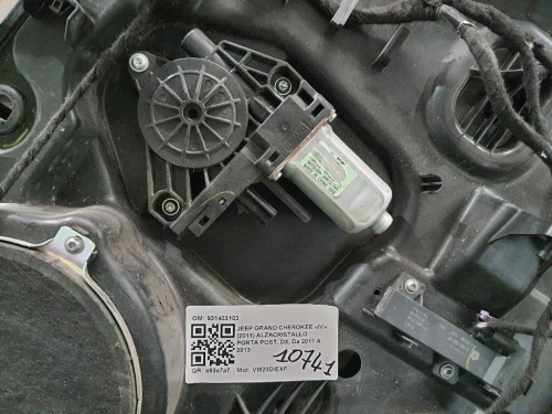 Alzacristallo Porta POST DX 931403103 Jeep Grand Cherokee IV 2011