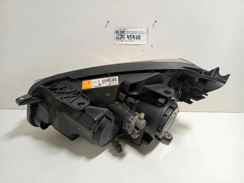 Proiettore ANT DX 26010BR02A FARO LUCE PROIETTORE Nissan Qashqai I 2010
