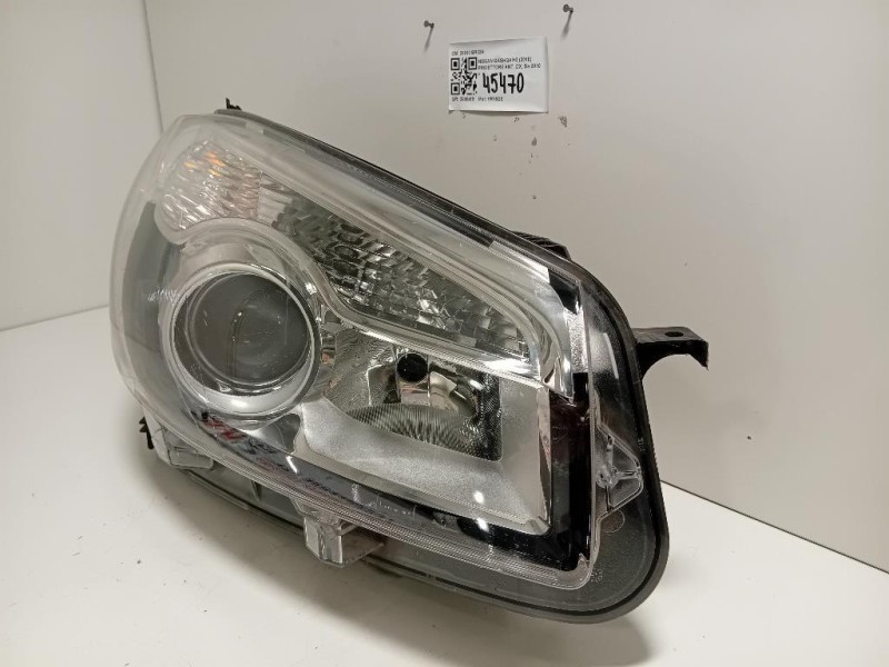 Proiettore ANT DX 26010BR02A FARO LUCE PROIETTORE Nissan Qashqai I 2010