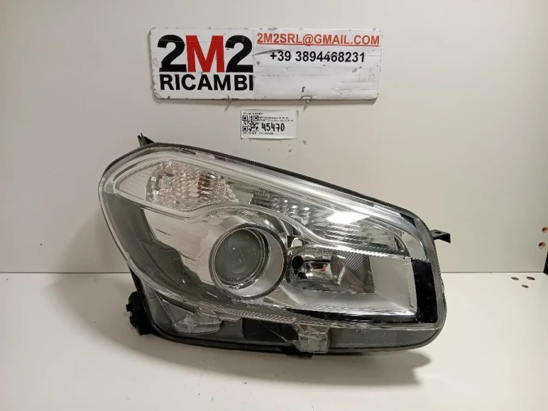 Proiettore ANT DX 26010BR02A FARO LUCE PROIETTORE Nissan Qashqai I 2010