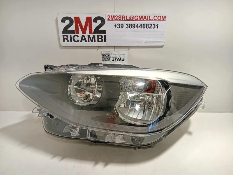 Proiettore ANT SX 1LG 010 741-09 AB F20 Bmw Serie 1 F20 Berlina 2012