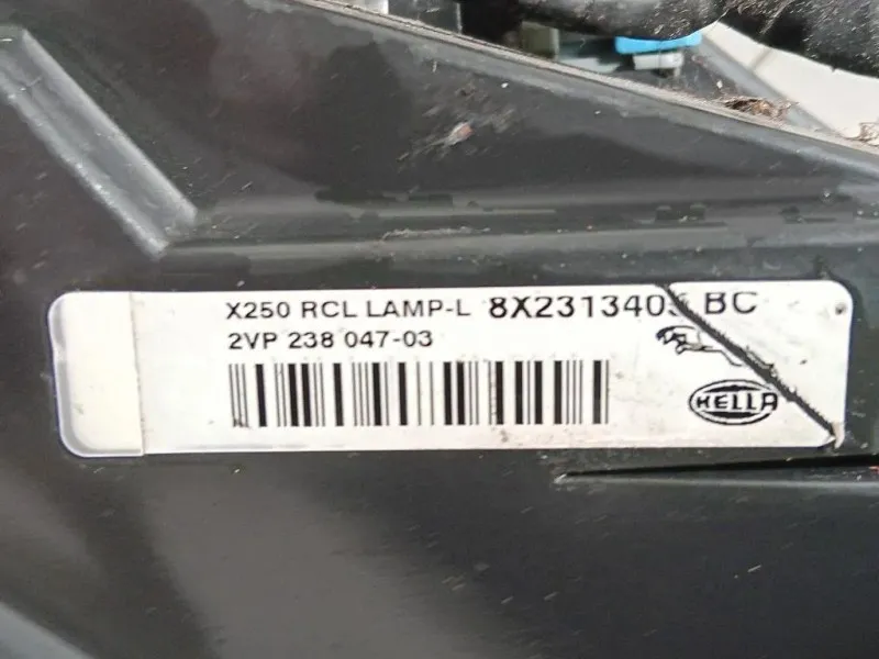 Fanale POST SX 8X23-13403-BC Jaguar XF I 2008