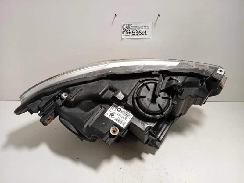 Proiettore ANT SX 7229685-08 Bmw Serie 1 F20 Berlina 2012