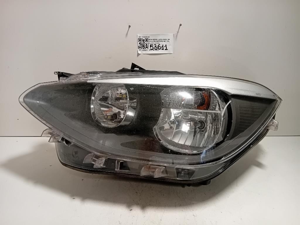 Proiettore ANT SX 7229685-08 Bmw Serie 1 F20 Berlina 2012