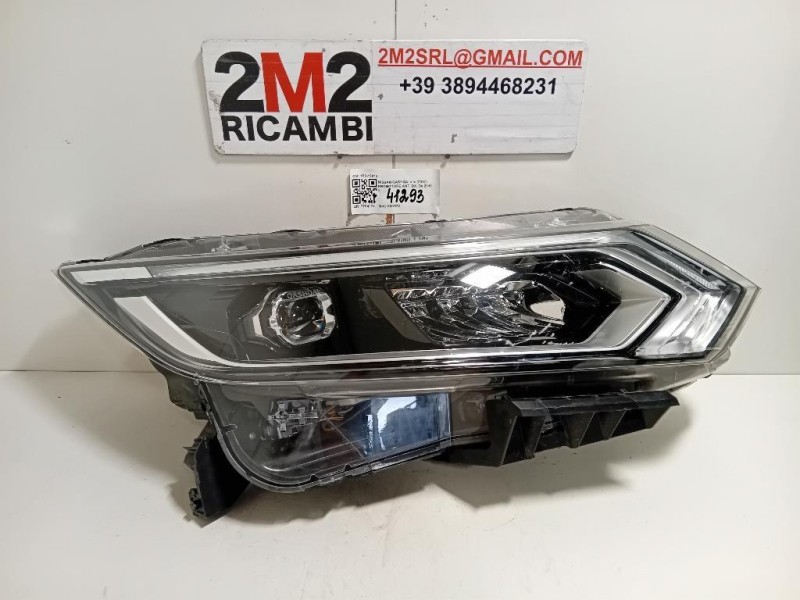 Proiettore ANT DX 100-19012 Nissan Qashqai II 2017