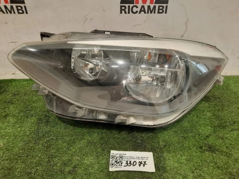 Proiettore ANT SX A9722968508 Bmw Serie 1 F20 Berlina 2015