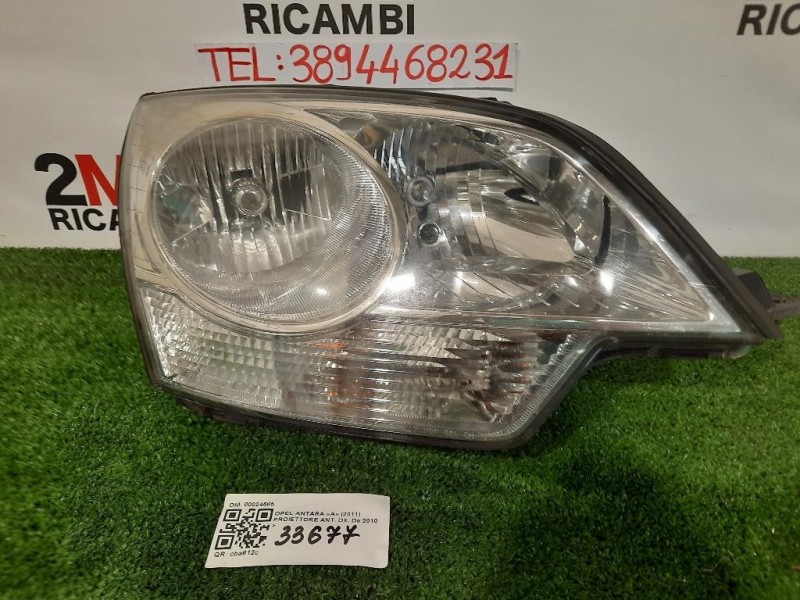 Proiettore ANT DX 00024585 Opel Antara A 2011