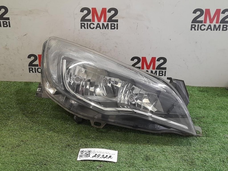 Proiettore ANT DX 1LG010011-70 Opel Astra J 2010