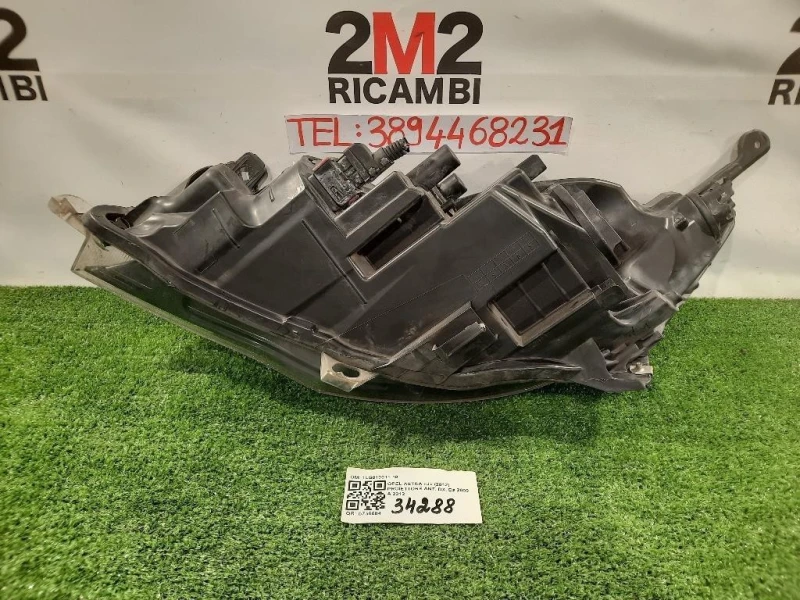 Proiettore ANT DX 1LG010011-10 Opel Astra J 2012