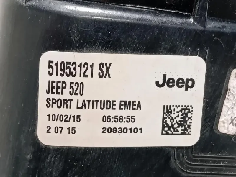 Fanale POST SX 51953121 Jeep Renegade 2015