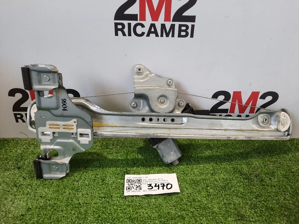 Alzacristallo Porta POST DX 42363795 Opel Mokka 2013