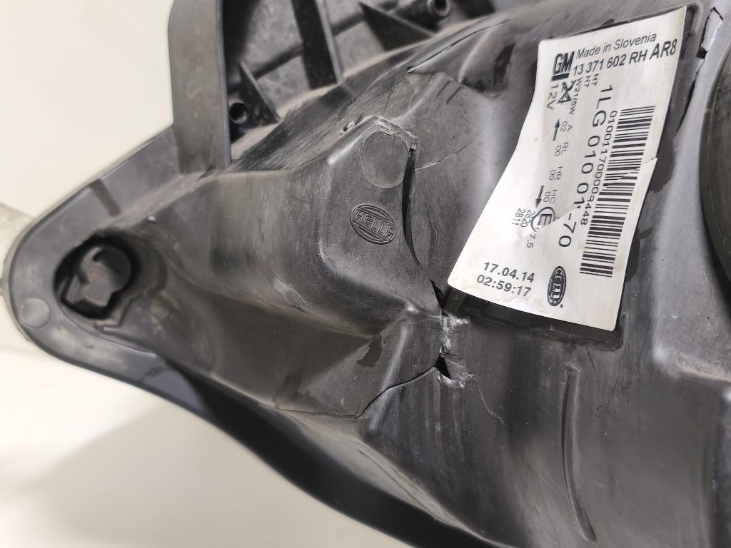 Proiettore ANT DX 1LG 010 011 70 Opel Astra J 2012