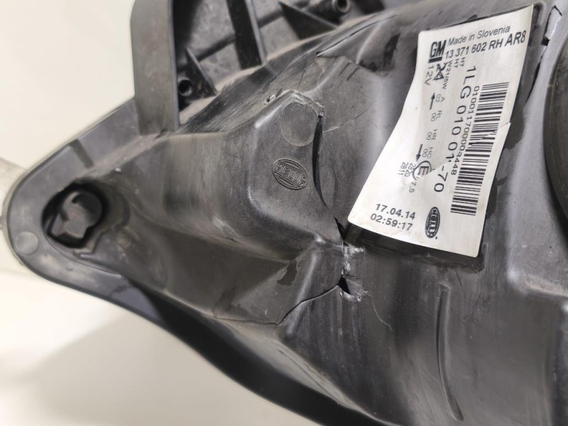 Proiettore ANT DX 1LG 010 011 70 Opel Astra J 2012