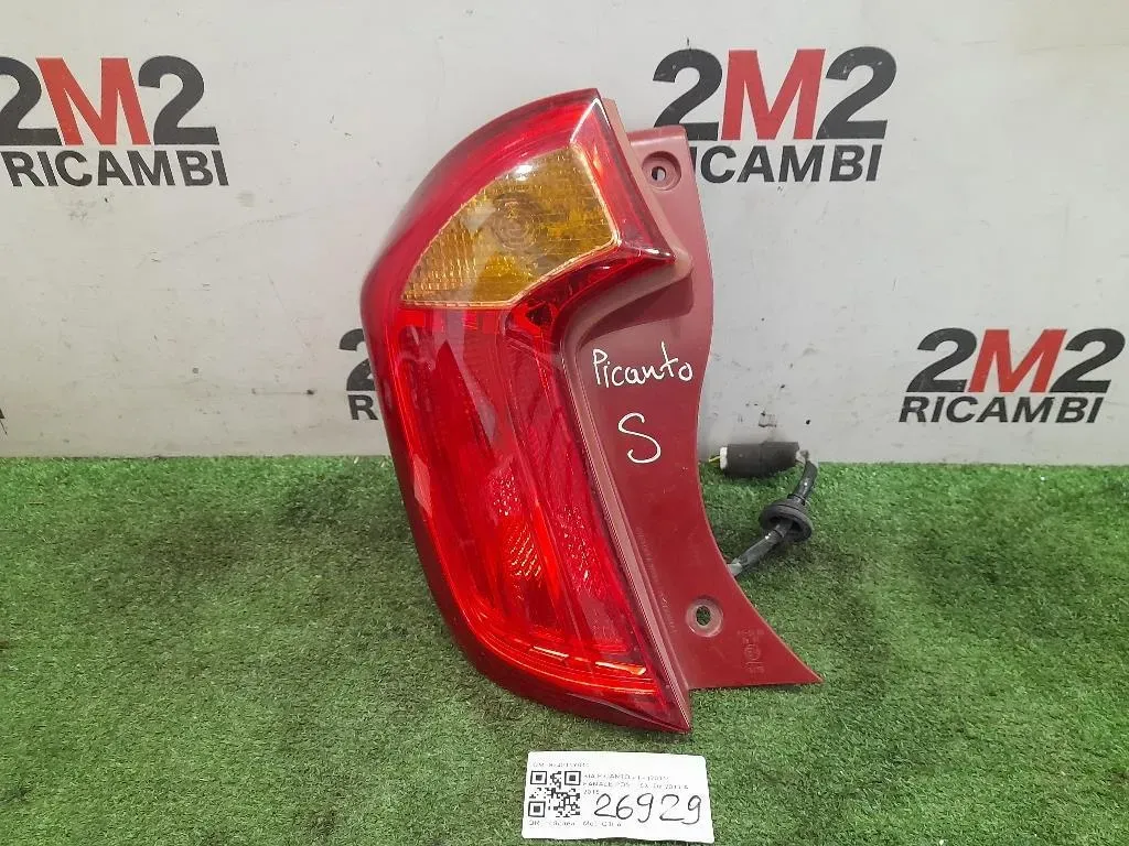 Fanale POST SX 924011Y010 Kia Picanto III 2011