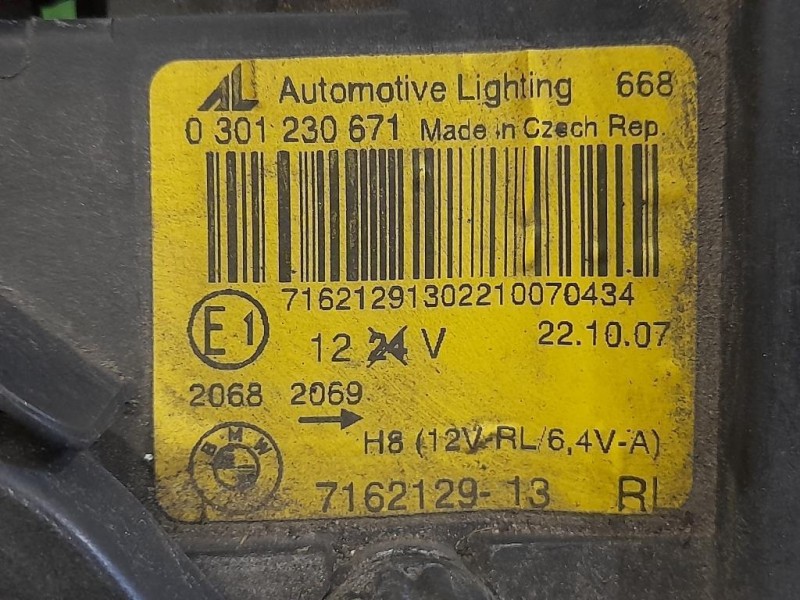 Proiettore ANT SX 7162129-13 Bmw Serie 3 E92 Coupe 2007