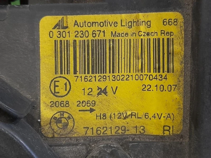 Proiettore ANT SX 7162129-13 Bmw Serie 3 E92 Coupe 2007