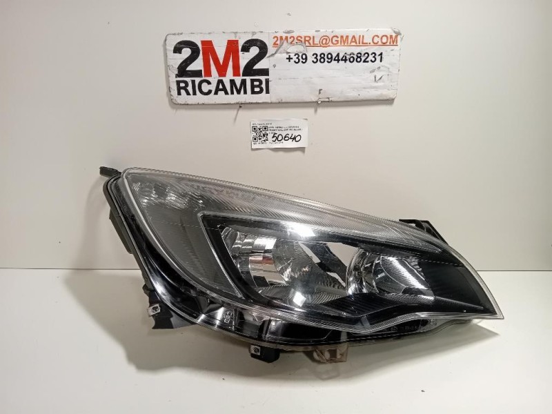 Proiettore ANT DX 1LG01001118 Opel Astra J SW 2010