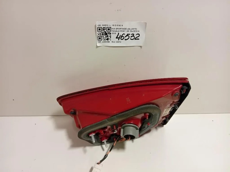 Fanale POST SX 92406-3W510 Kia Sportage III 2010
