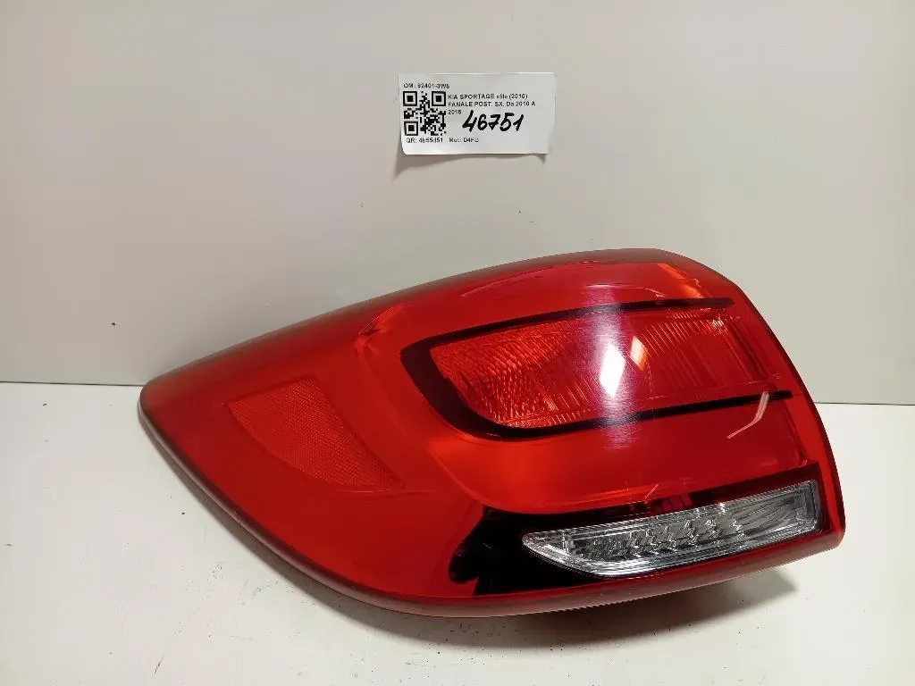 Fanale POST SX 92401-3W5 Kia Sportage III 2010