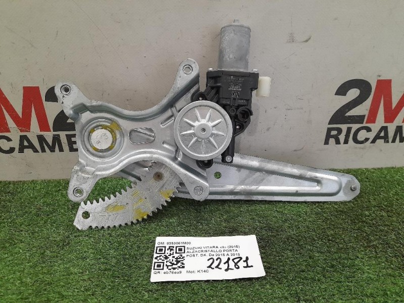Alzacristallo Porta POST DX 8353061M00 Suzuki Vitara II 2015