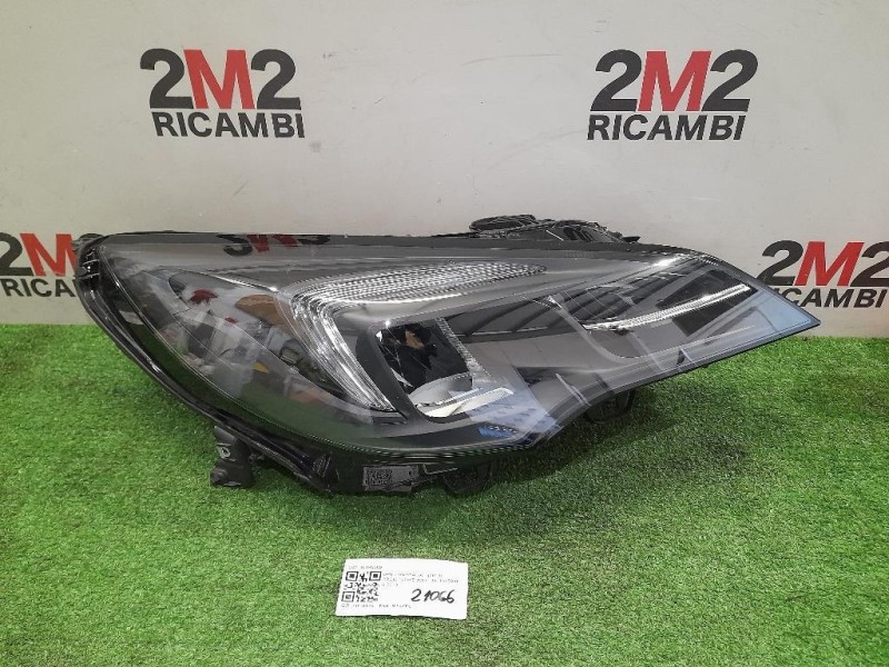 Proiettore ANT DX 39195689 Opel Astra K 2016