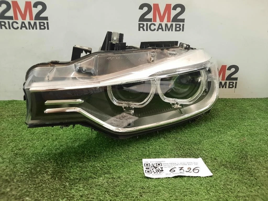 Proiettore ANT SX 63117259553 Bmw Serie 3 F30 Berlina 2012