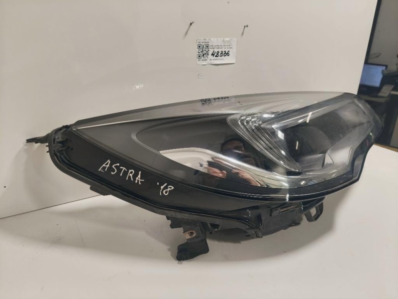 Proiettore ANT DX 39158008 Opel Astra K SW 2016