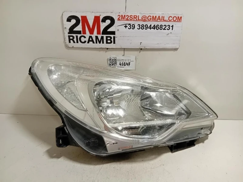 Proiettore ANT DX 13432892 Opel Corsa D 2011