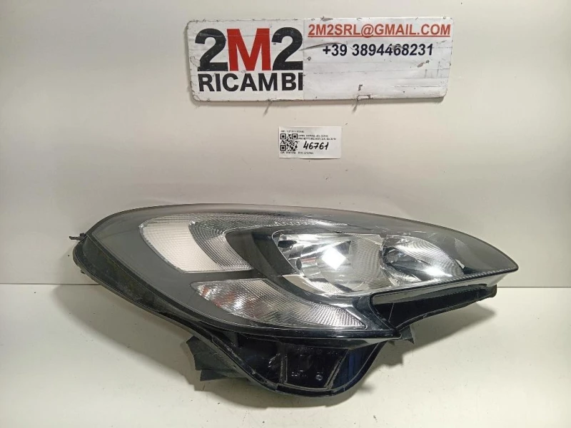 Proiettore ANT DX 1LF 011 830-08 Opel Corsa E 2014