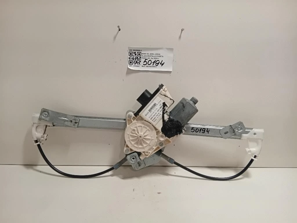 Alzacristallo Porta POST SX 6925965-2 Bmw X3 E83 2004