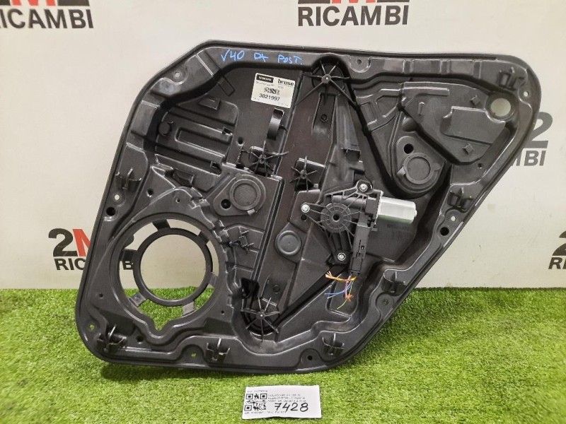 Alzacristallo Porta POST DX 31276218 Volvo V40 II 2012