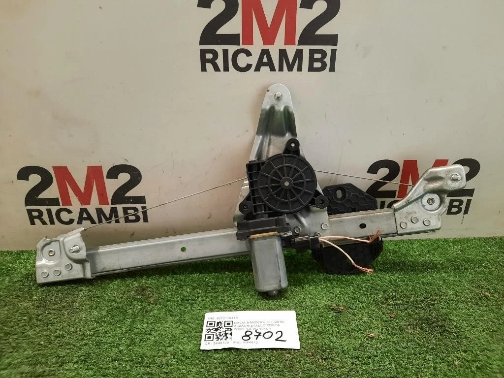 Alzacristallo Porta POST SX 827211031R Dacia Sandero II 2016