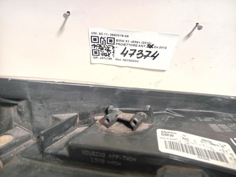 Proiettore ANT SX 6311- 2990015-09 Bmw X1 E84 2010