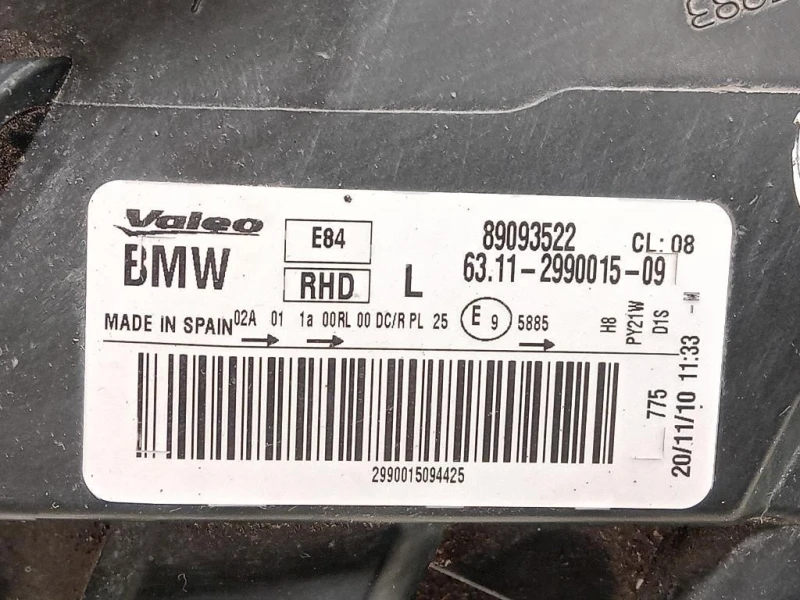 Proiettore ANT SX 6311- 2990015-09 Bmw X1 E84 2010